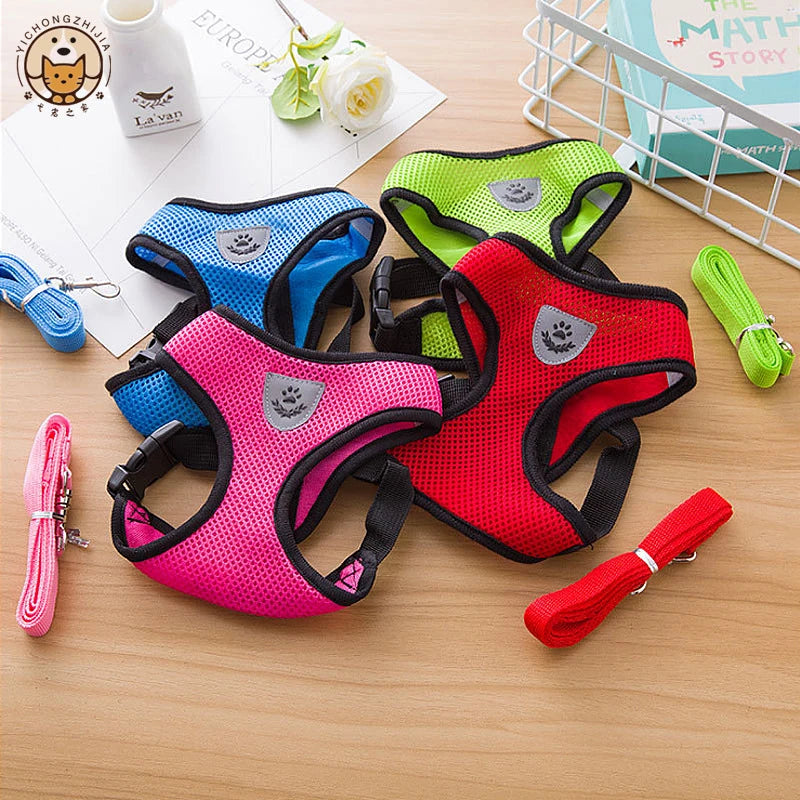 New style dog walking and cat chest strap