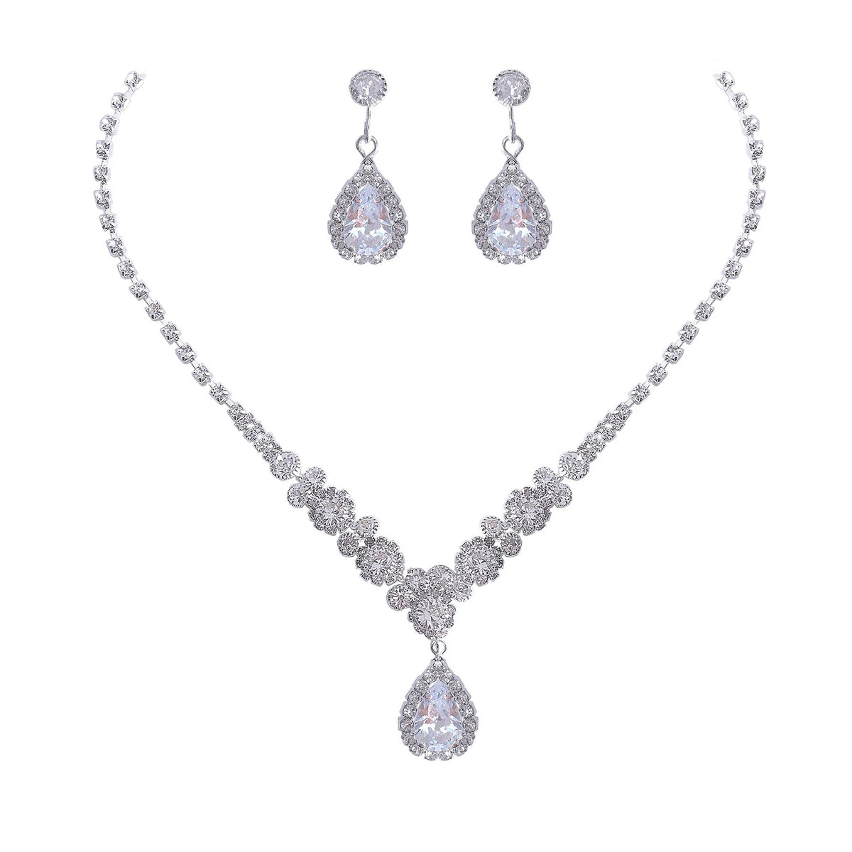 Women's Necklace Earrings Set