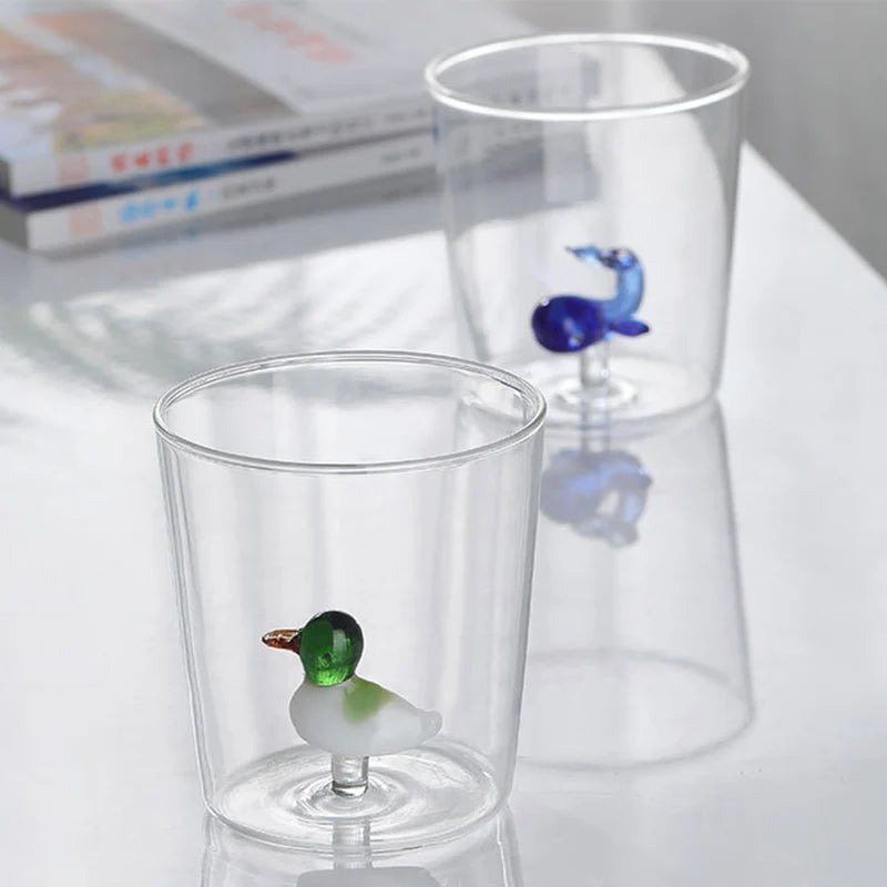 3D Creative Glass Cups
