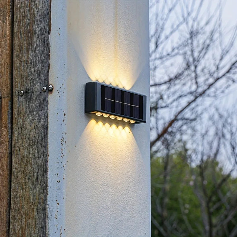 Outdoor Solar LED Wall Lights
