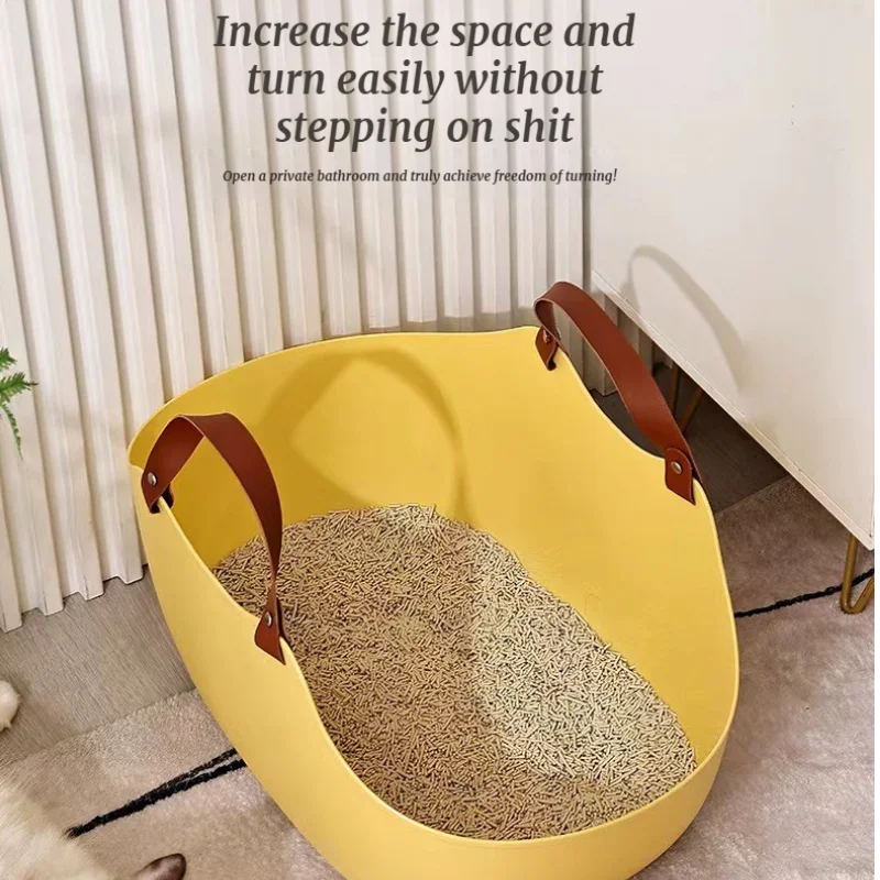 Portable Large Cat Litter Box