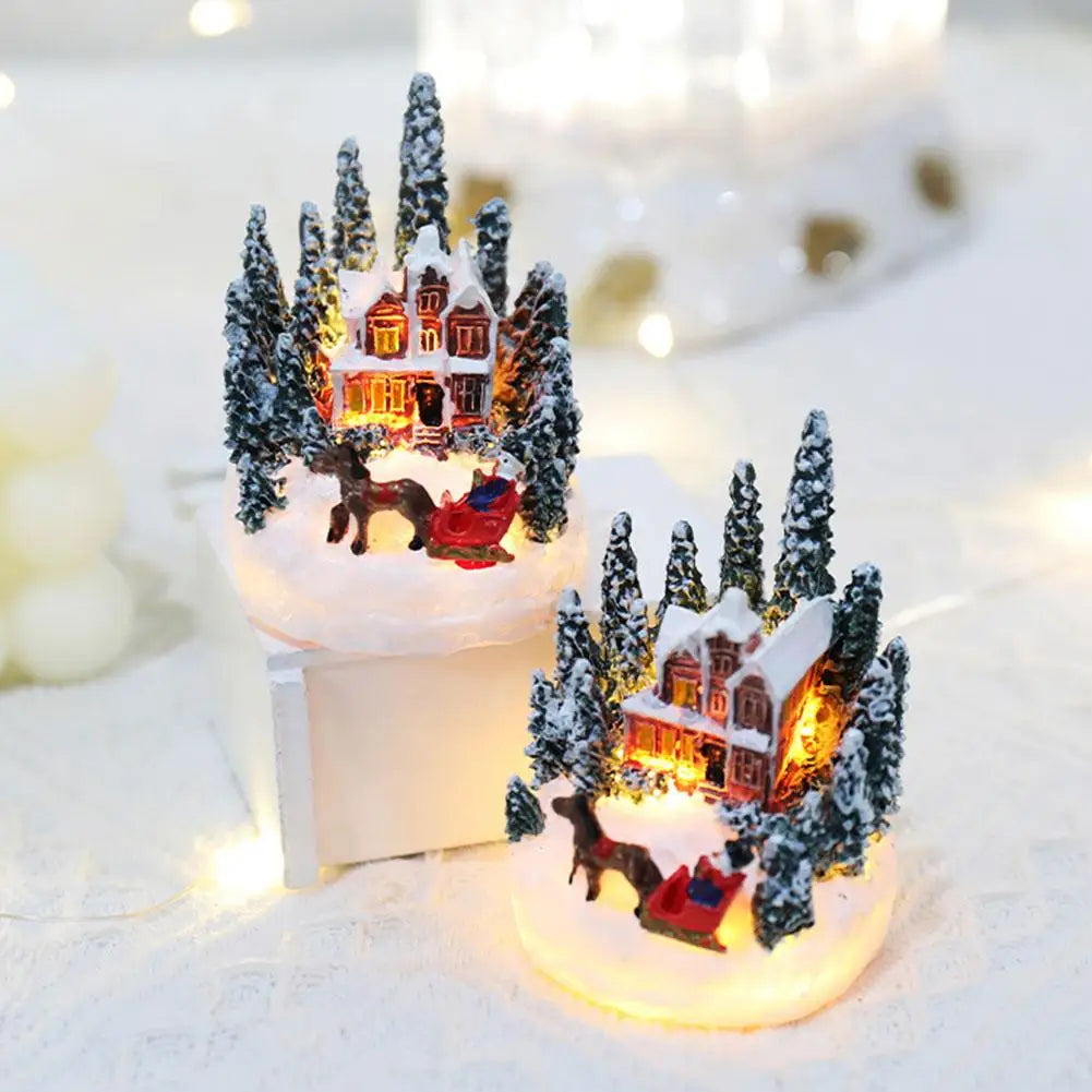 Christmas Decorations LED Night Lights House