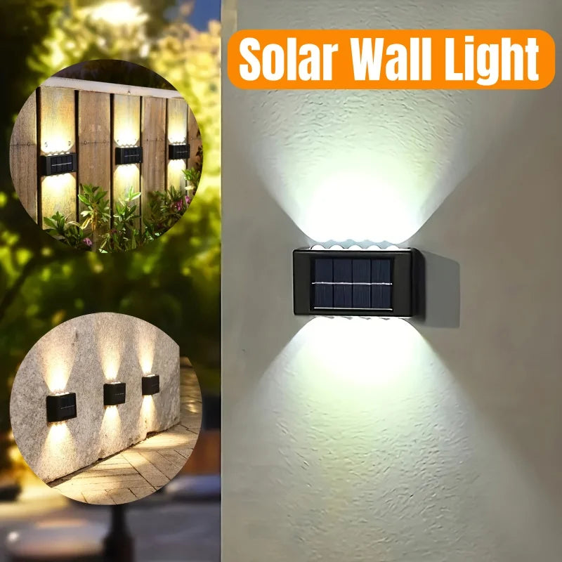 Outdoor Solar LED Wall Lights