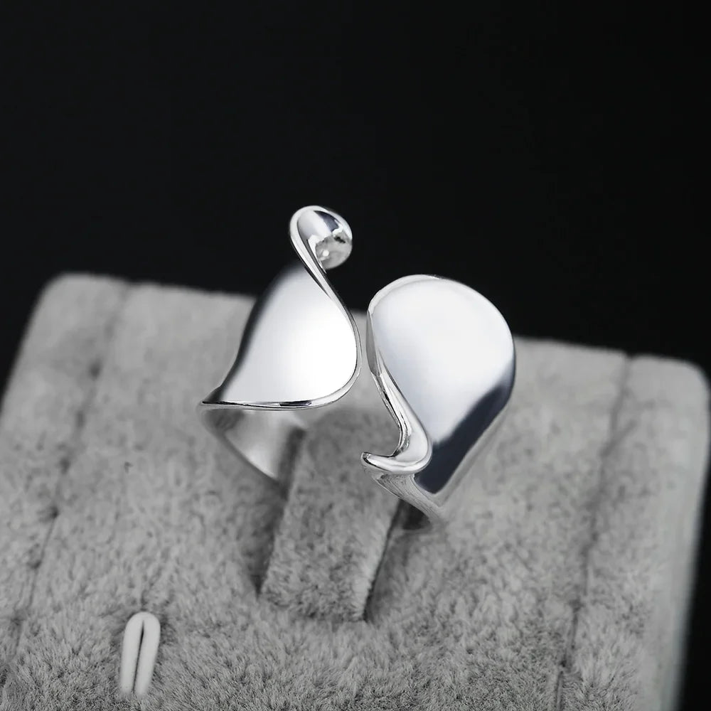 Charm 925 Sterling Silver Ring