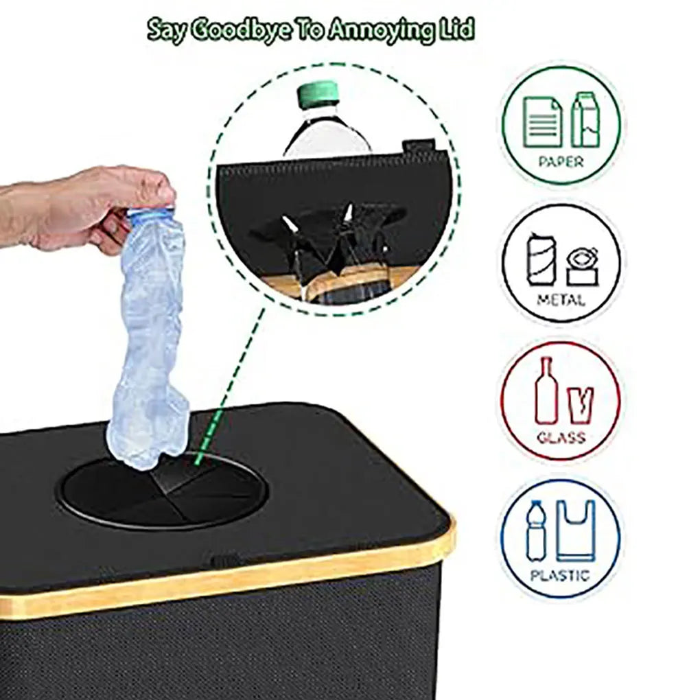 Large Storage Basket With Lid