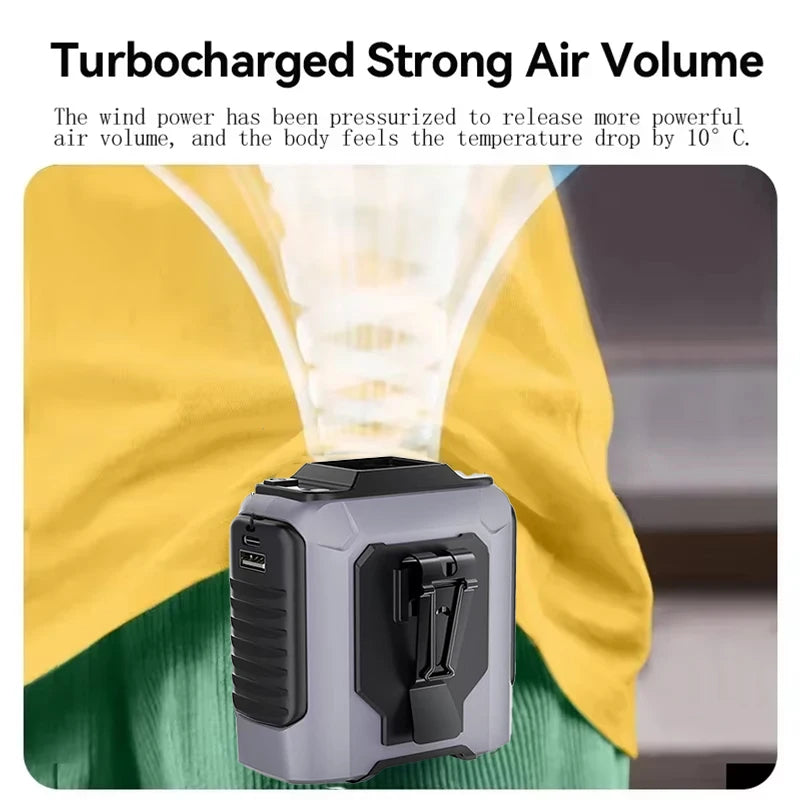 2026 New Portable Waist Fan