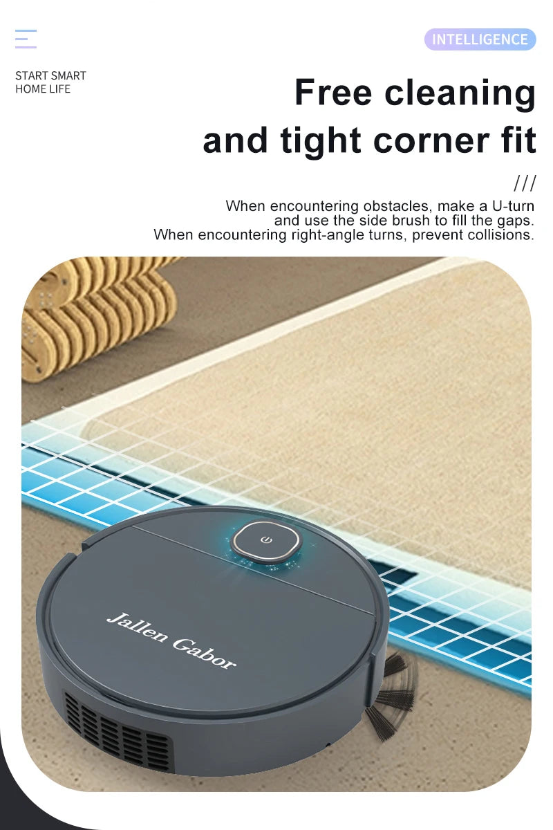 3 In 1 Wireless Vacuum Cleaner Sweeping Robots