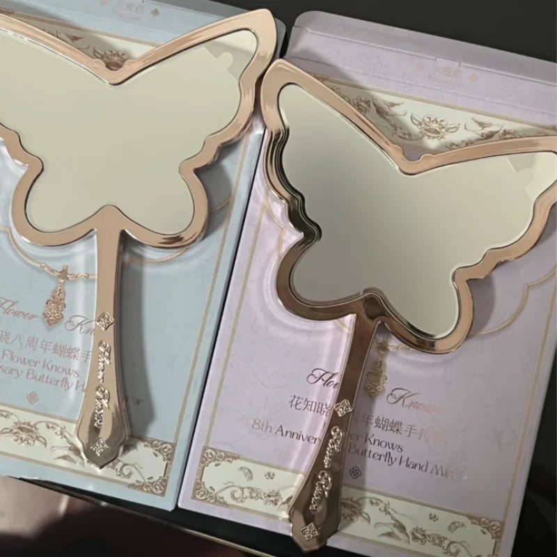Flower Knows 8th Anniversary Butterfly Makeup Hand Mirror