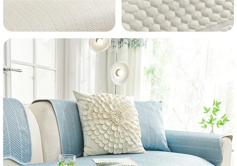 Ice Silk Sofa Slipcover