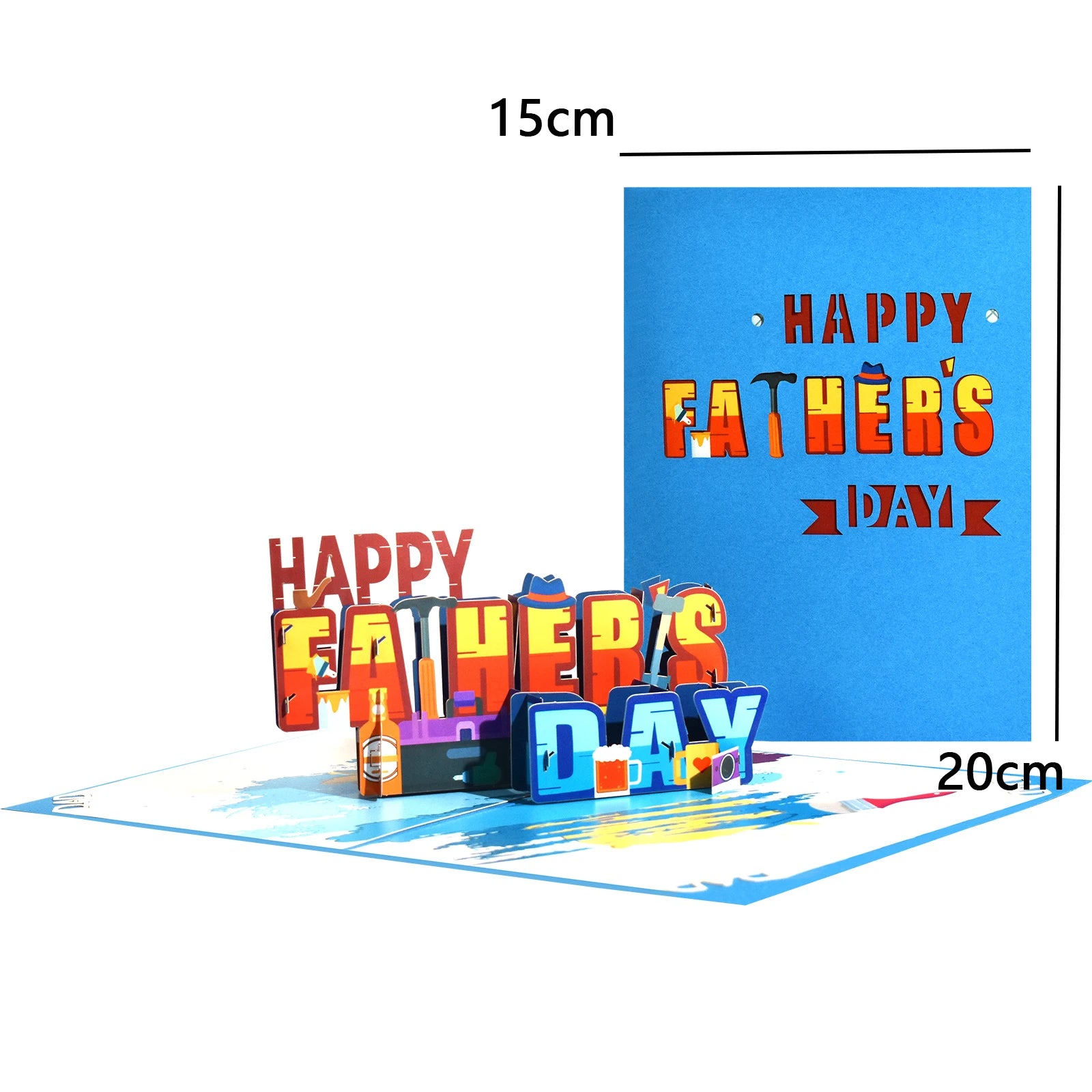 3D Pop-Up Father's Day Greeting Card