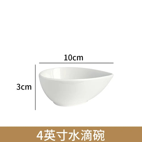 Water Drop Ceramic Bowl