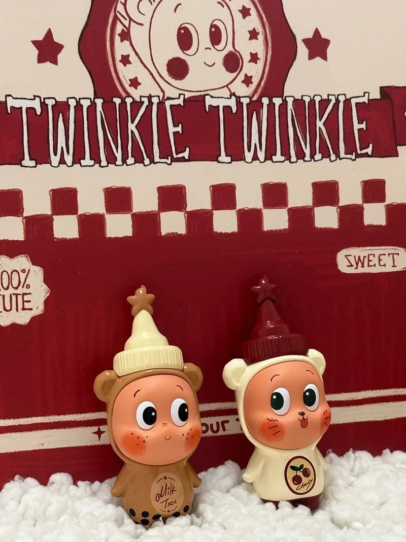 Pop Mart Twinkle Twinkle Create Your Taste Mike Tea & Cherry Series
