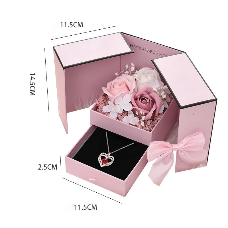 Rose Jewelry Gift Box
