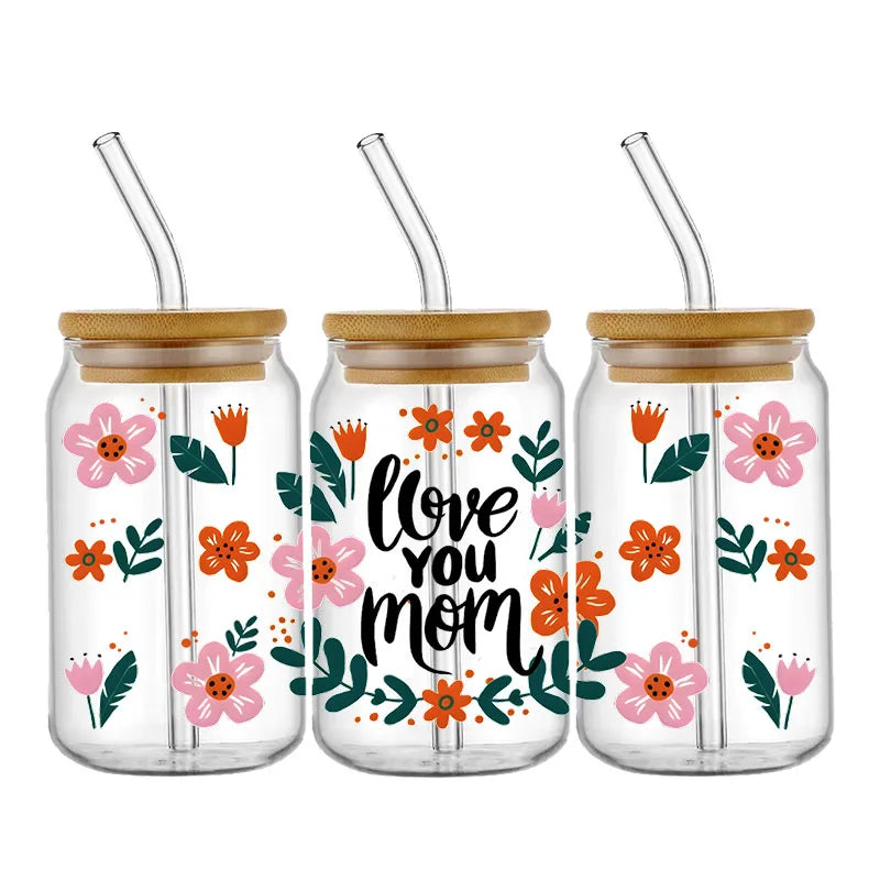 UV DTF Mother's Day Mom Transfer Sticker