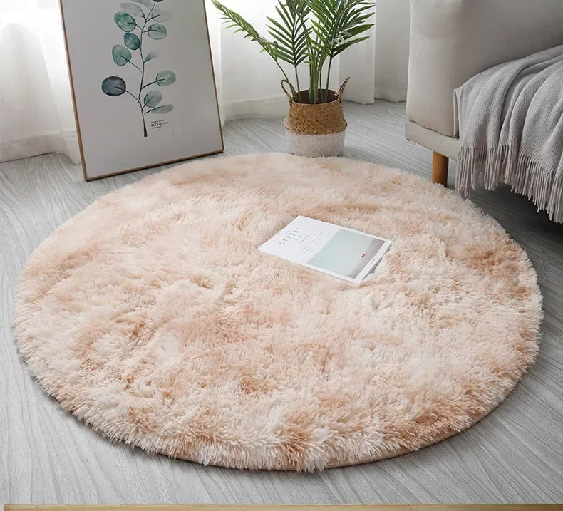 Super Soft Plush Round Carpet