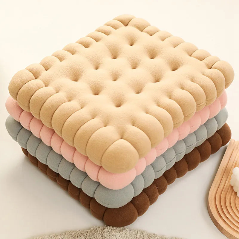 Fluffy Biscuit/ Cookie Cushion