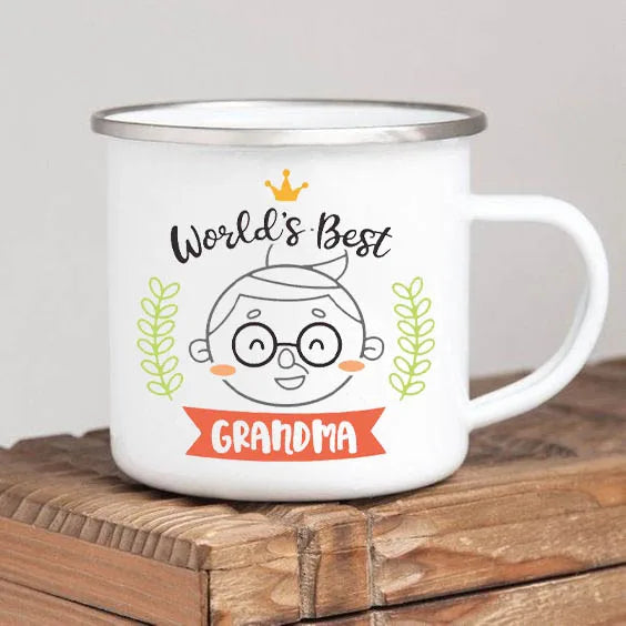 Worlds Best Grandma coffee mug