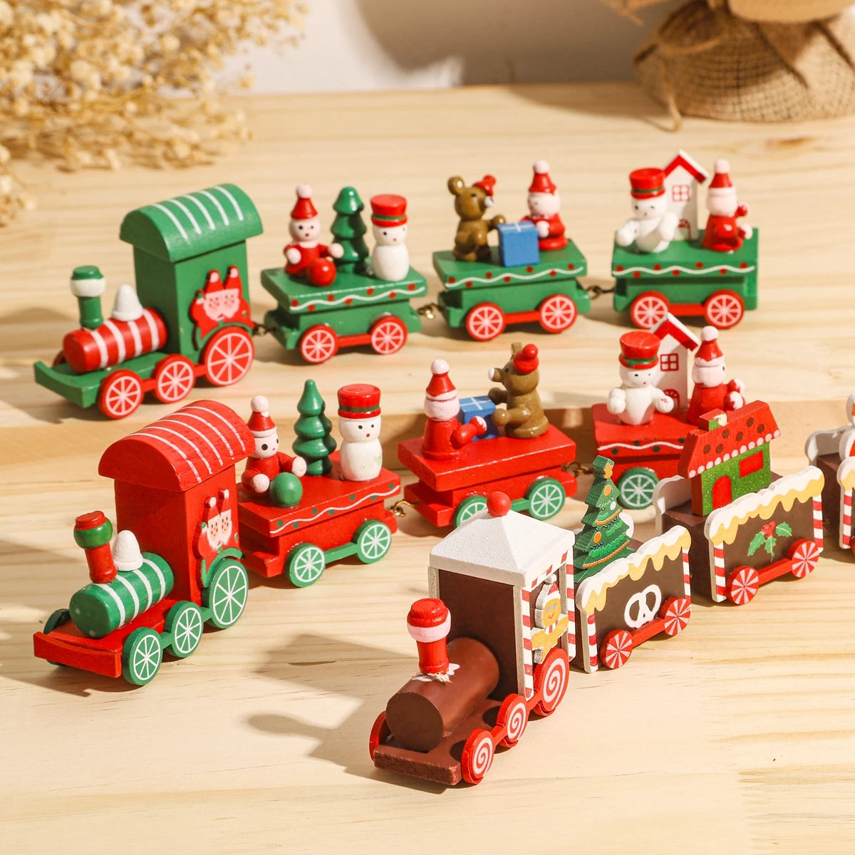 Christmas Train Decorations