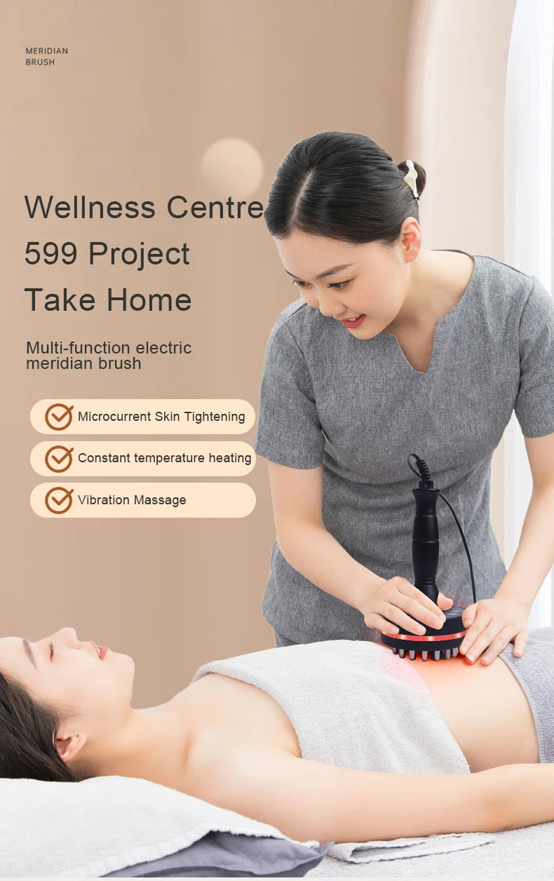 Eletric Meridian Massage Brush