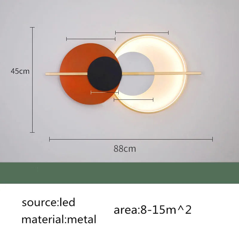 Living room wall lamp