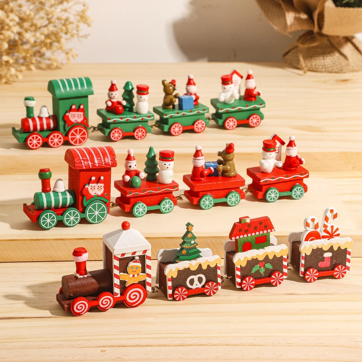 Christmas Train Decorations