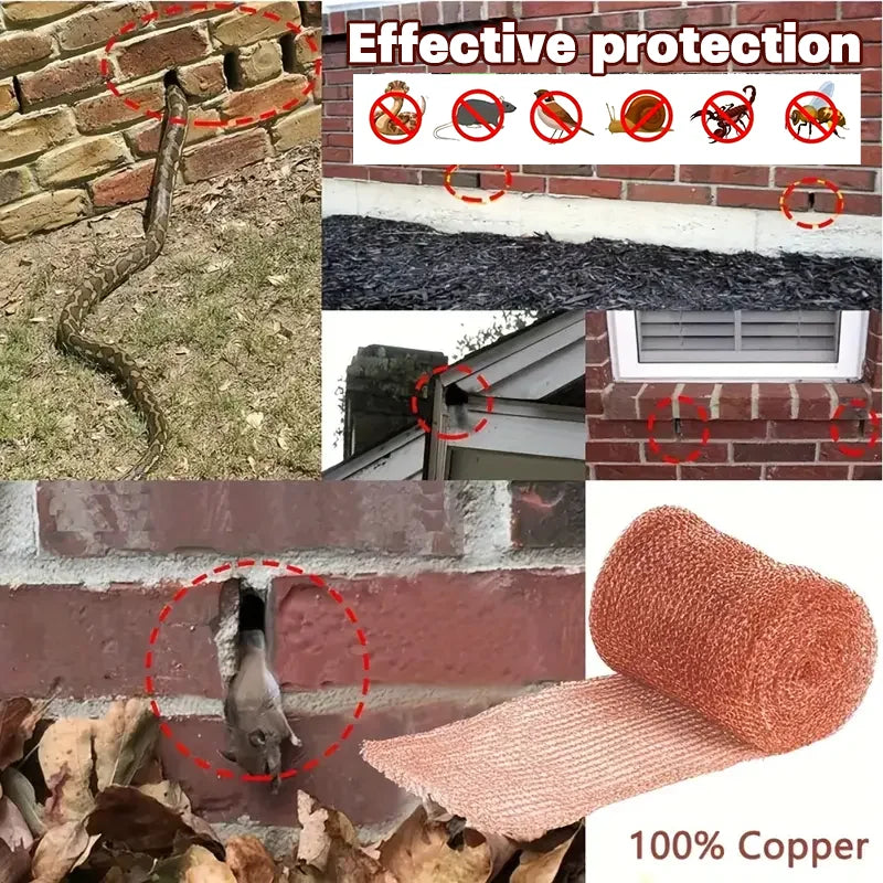 Anti-Pest Copper Mesh Garden Protection