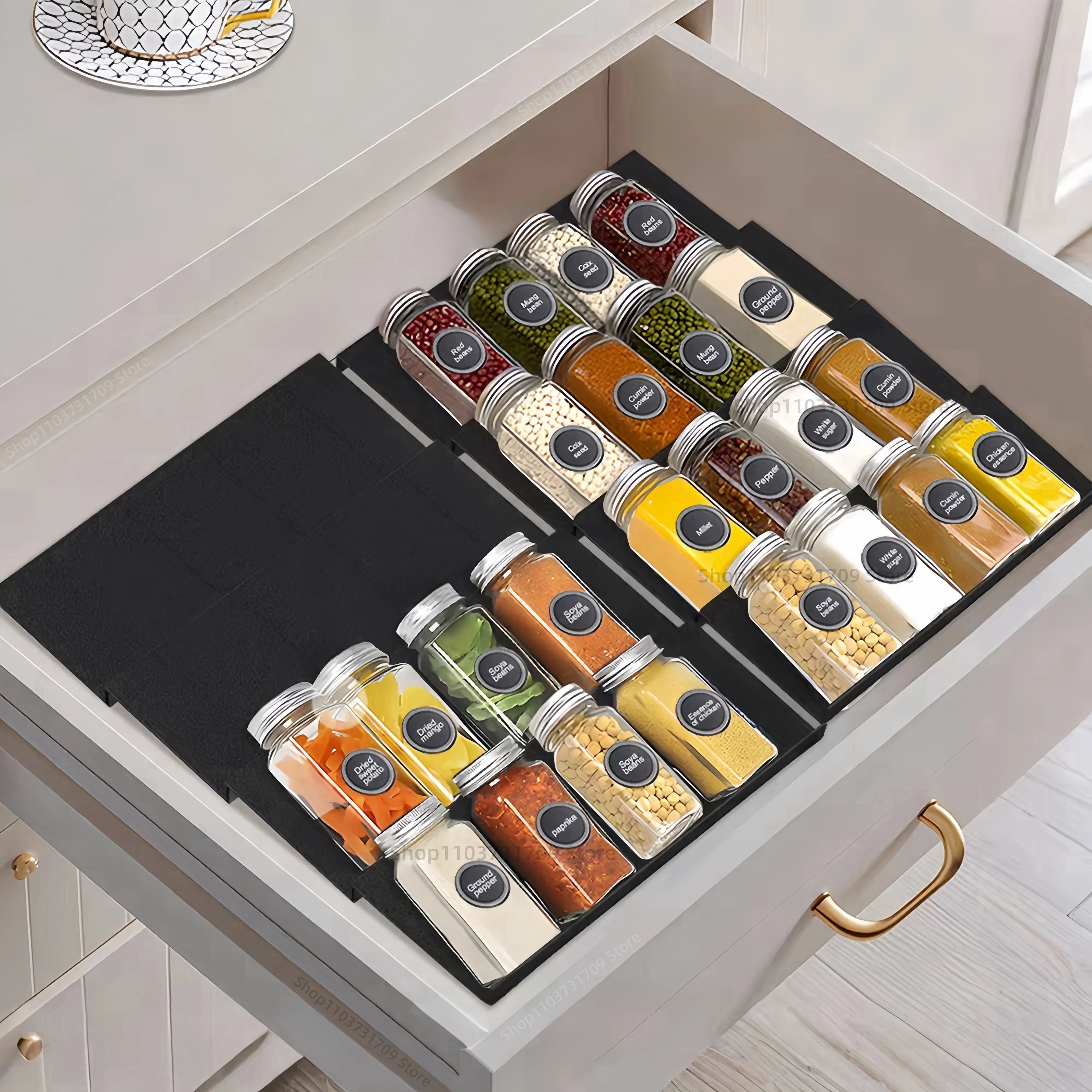 Spice Drawer Organizer