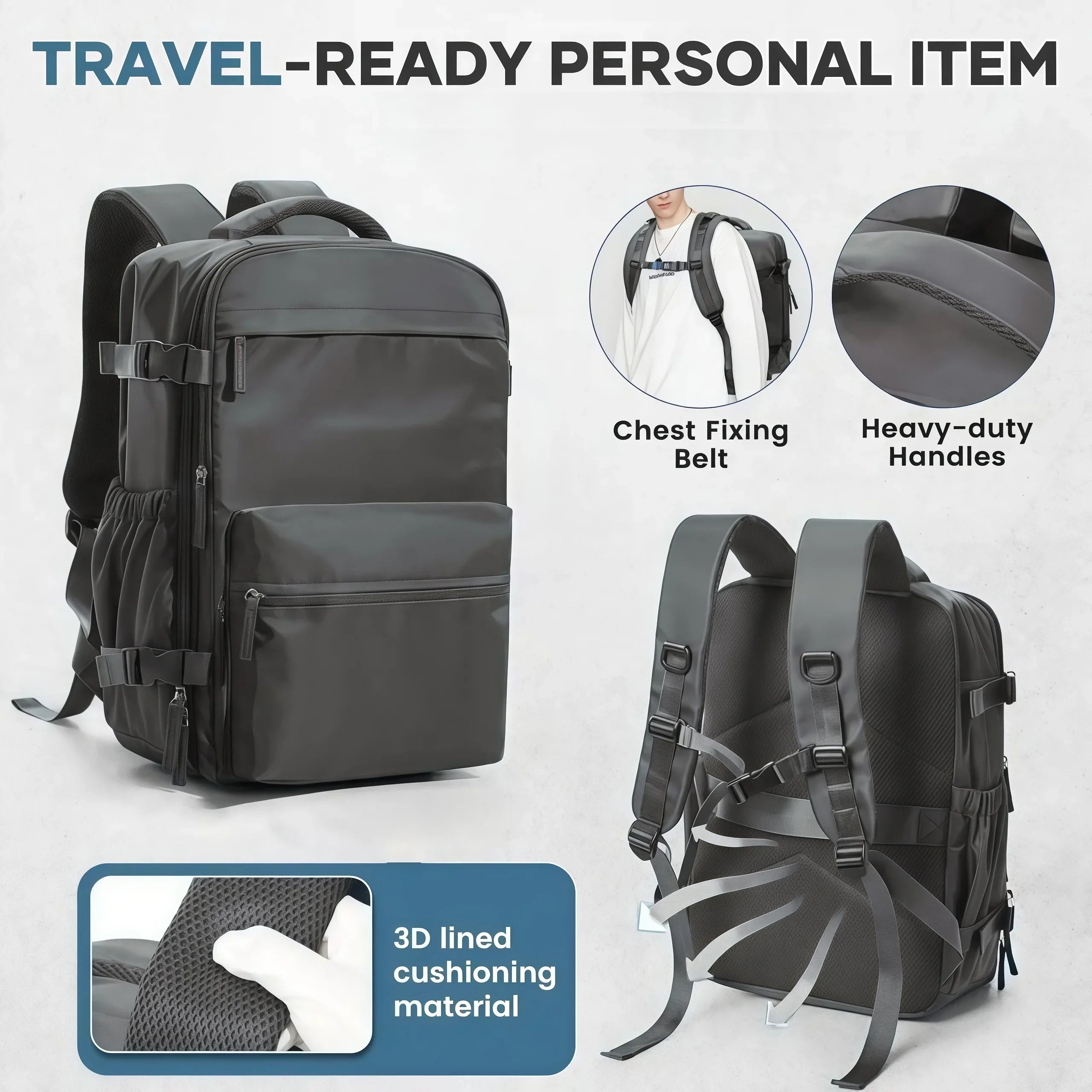 Large Capacity Travel Backpack