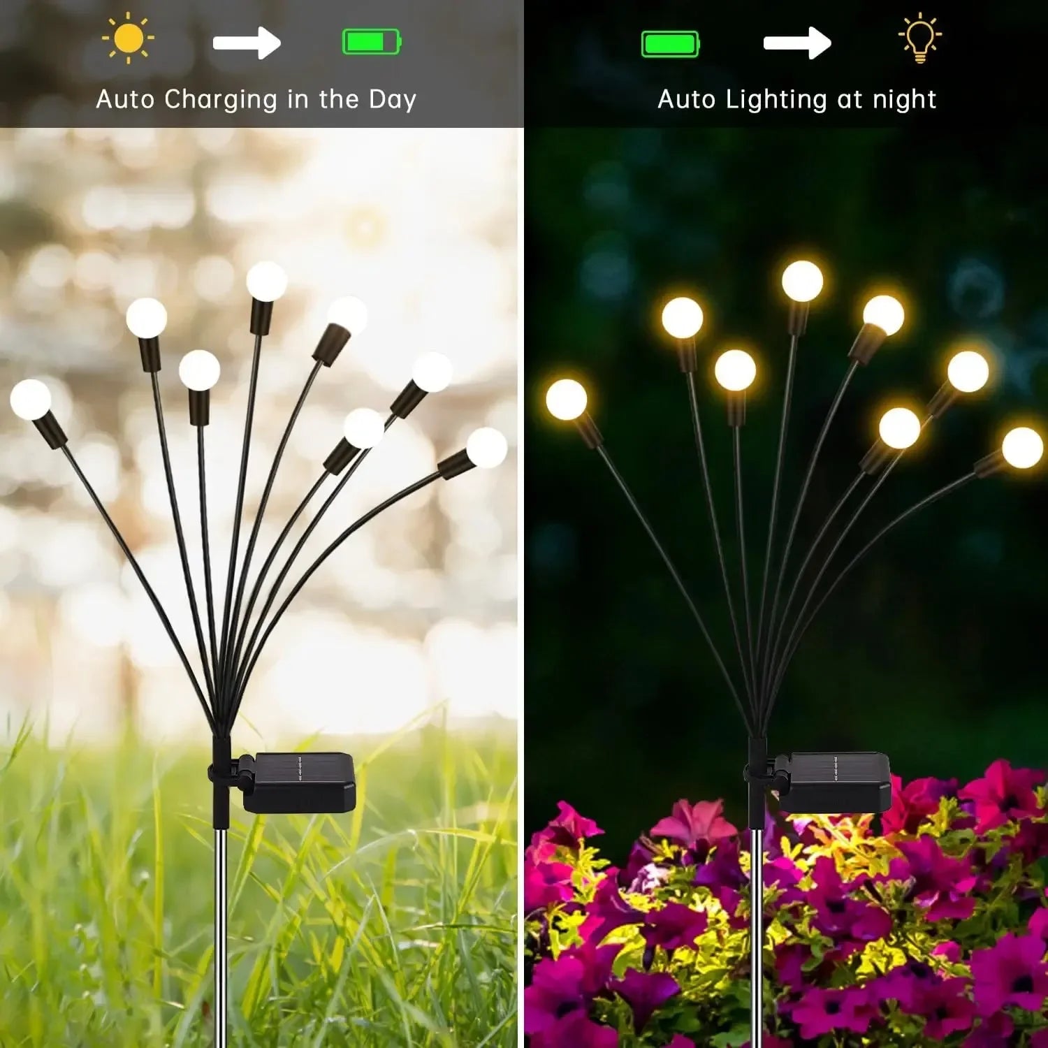 Outdoor LED Solar Firefly Lights
