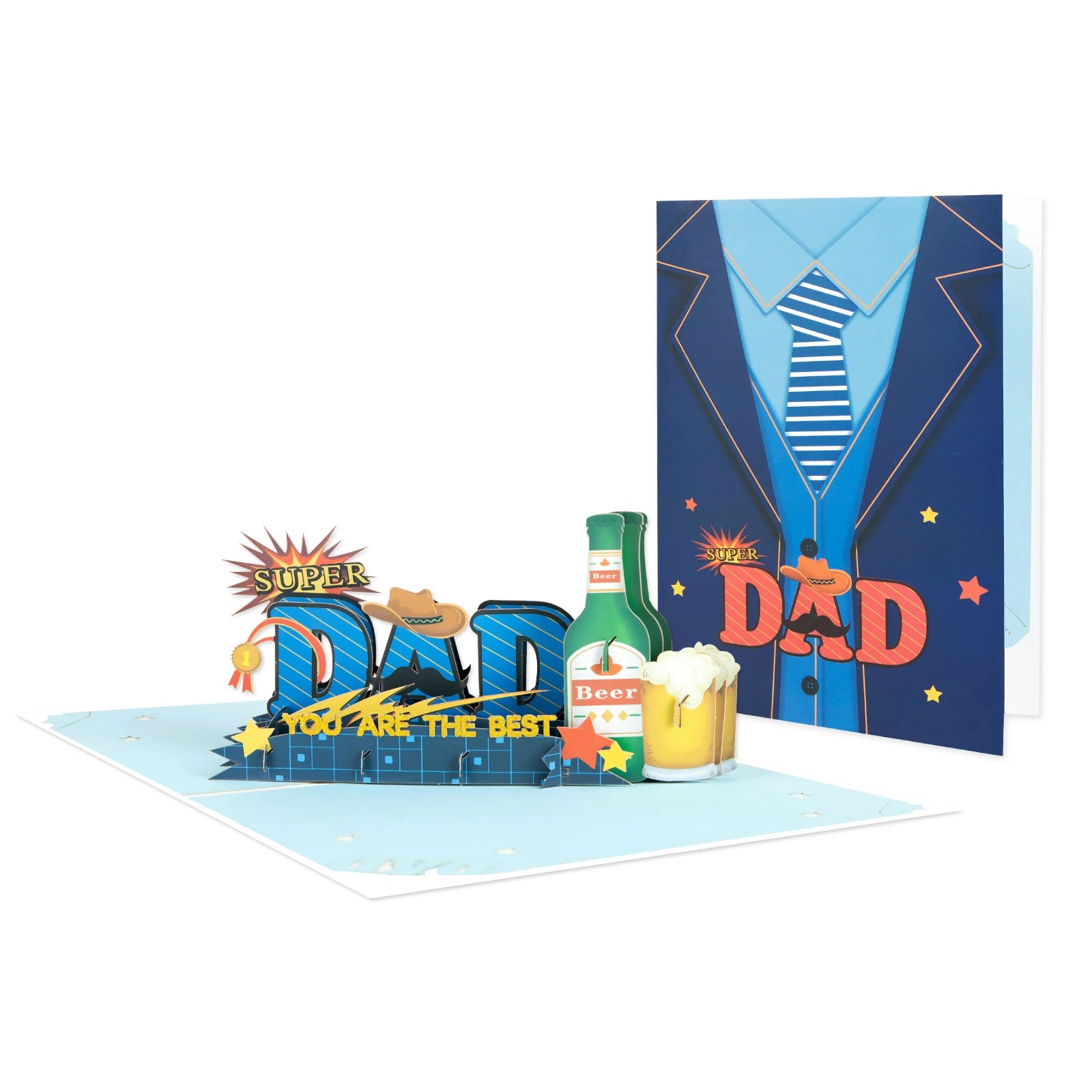3D Pop-Up Father's Day Greeting Card