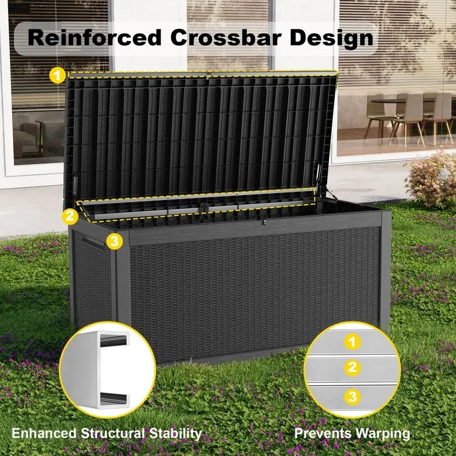 Gallon Outdoor Deck Box