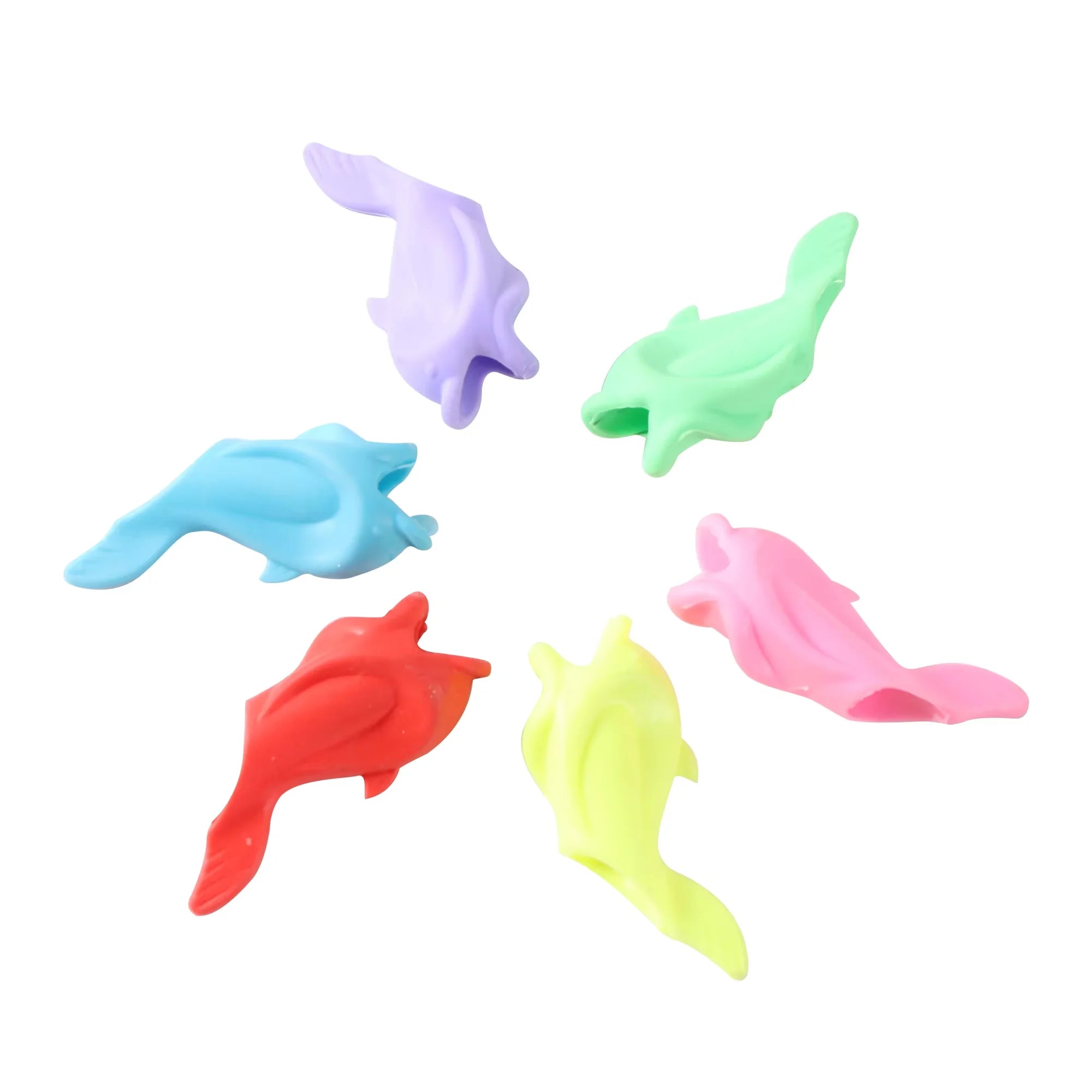 Dolphin shaped Pencil Gripper 12pcs
