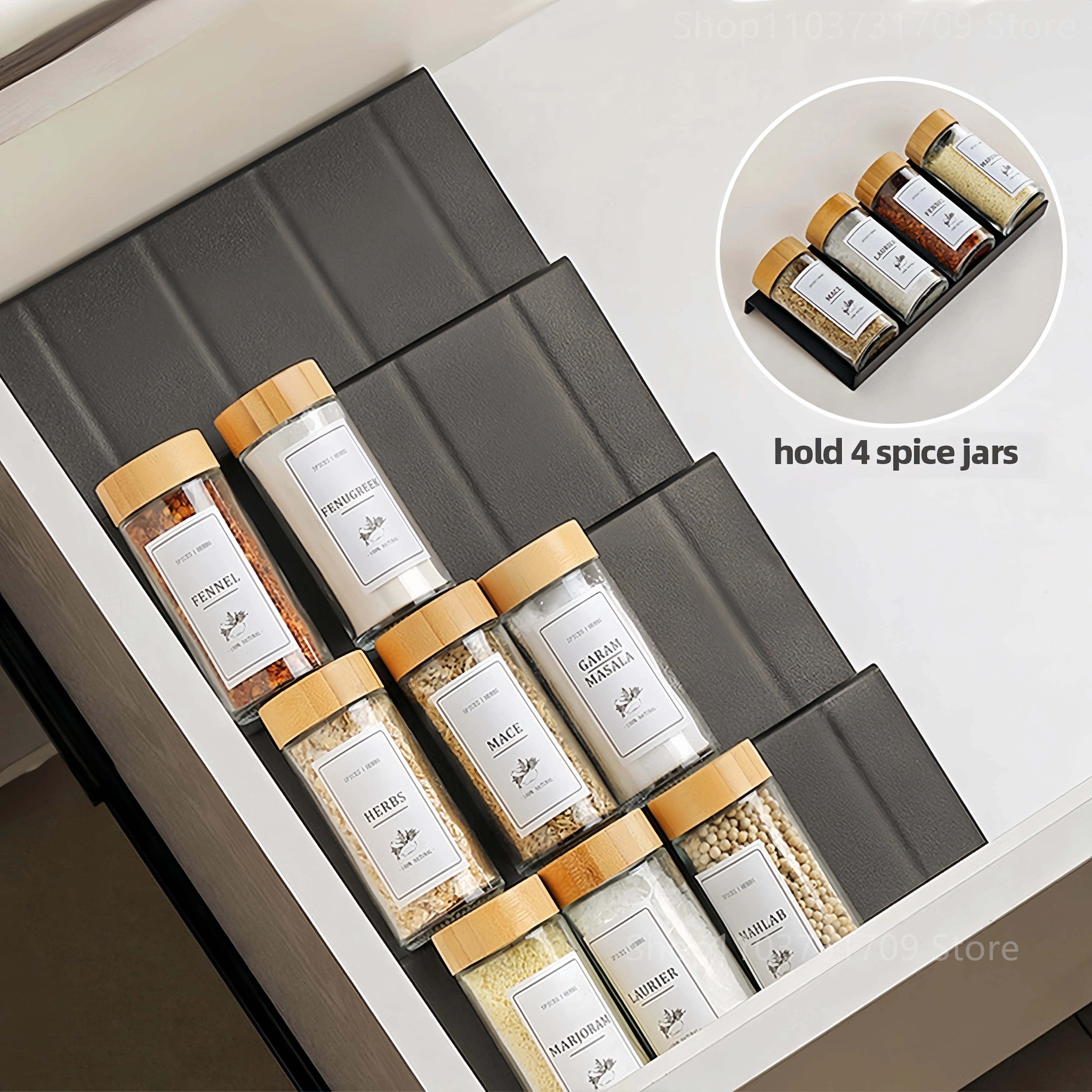 Spice Drawer Organizer