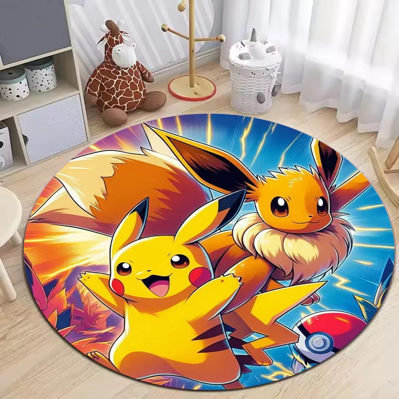 Pikachu Inspired Bedroom Nonslip Floor Mat