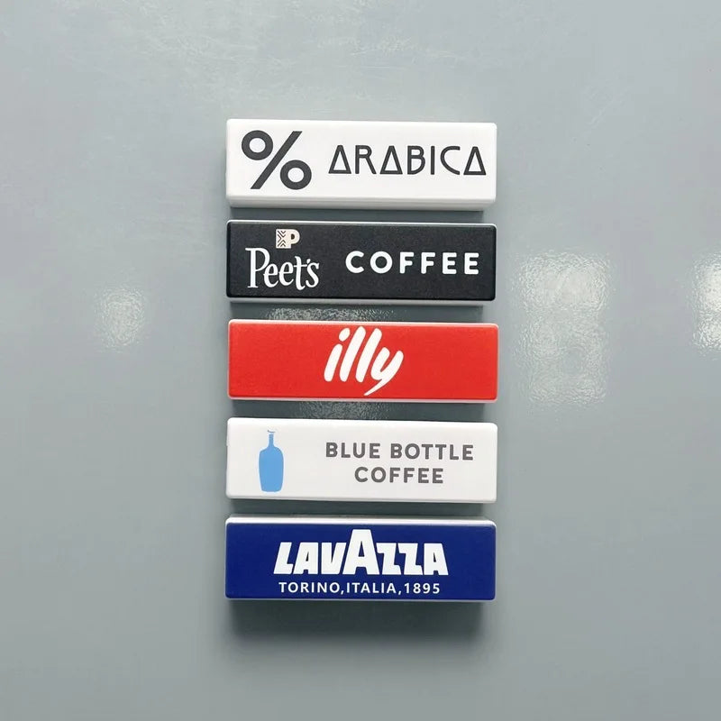 World Classic Coffee Light Sign Fridge Magnet