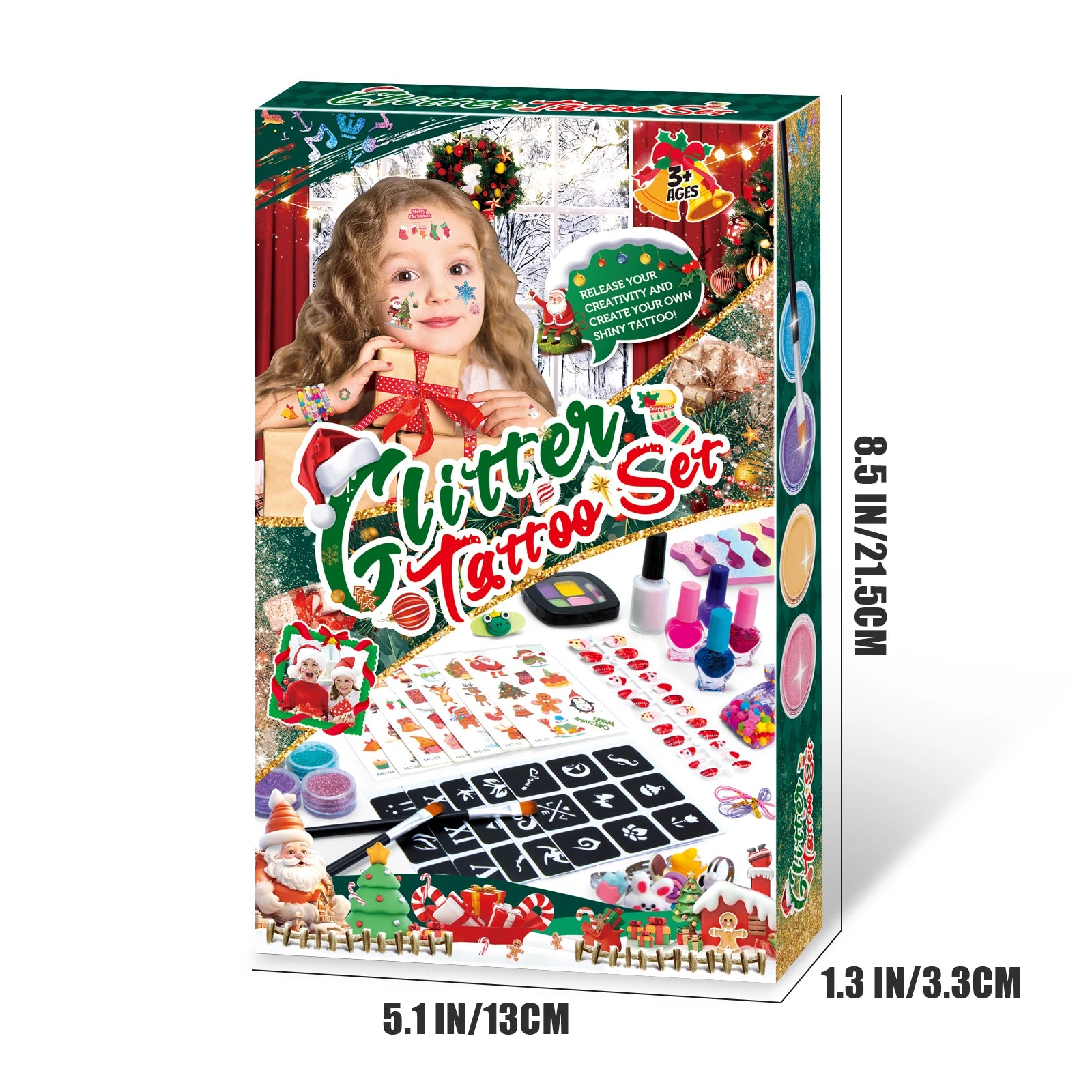 Christmas Diy Makeup And Armor Set For Children