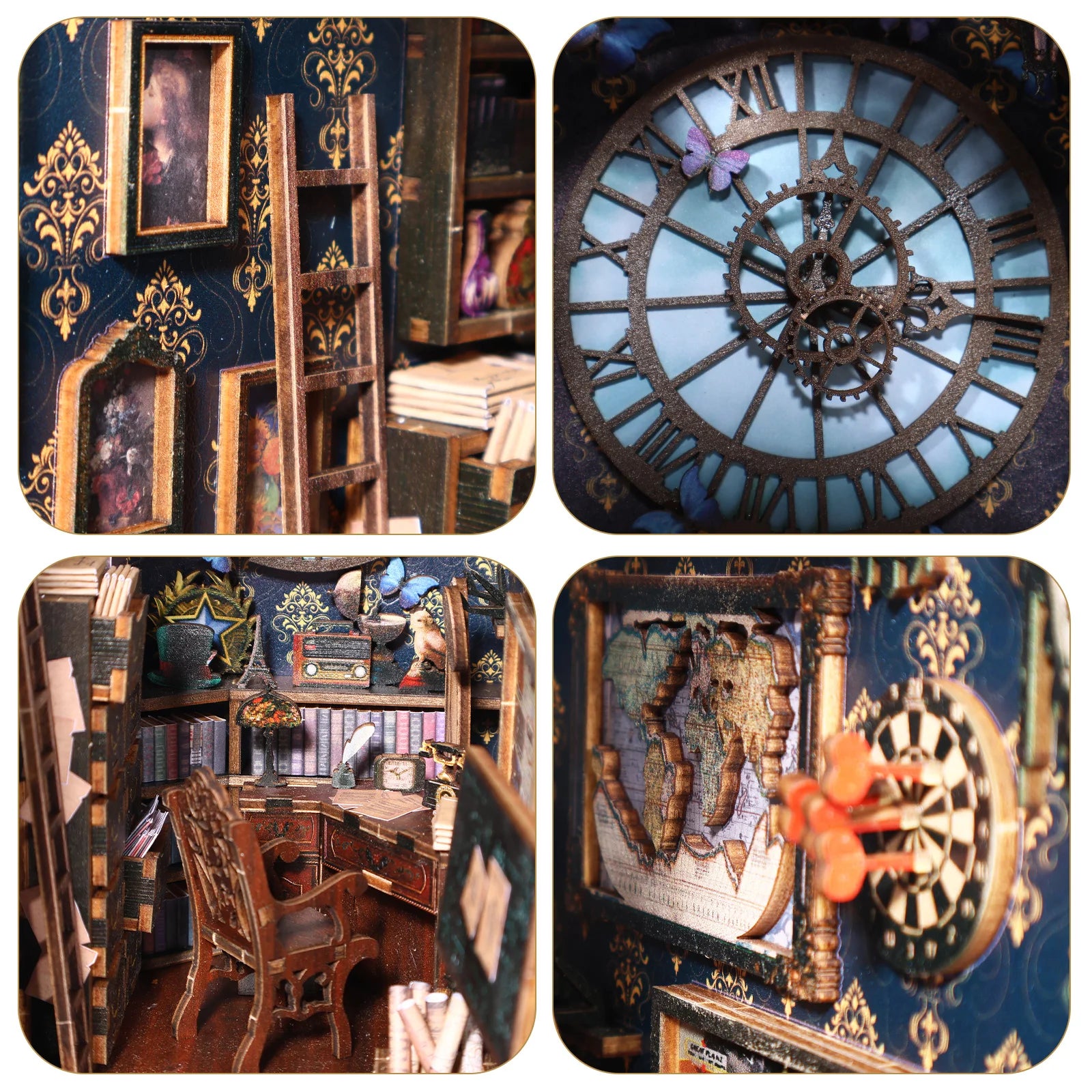 DIY Wooden Book Nook