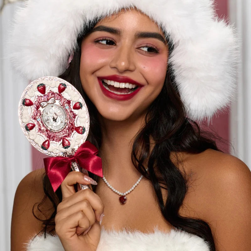 Flower Knows Handheld mirror