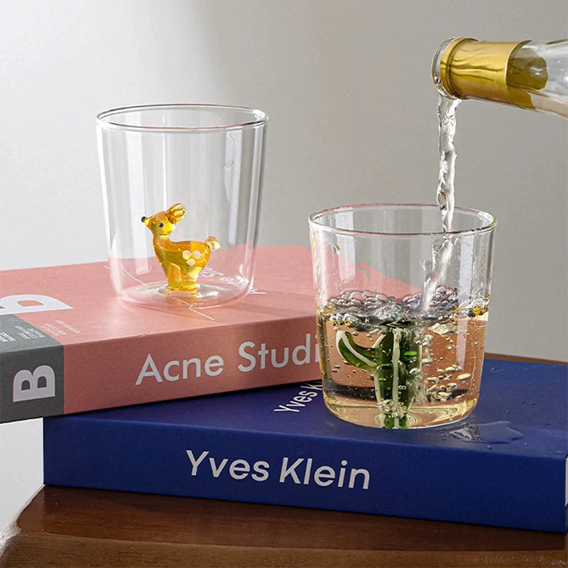 3D Creative Glass Cups