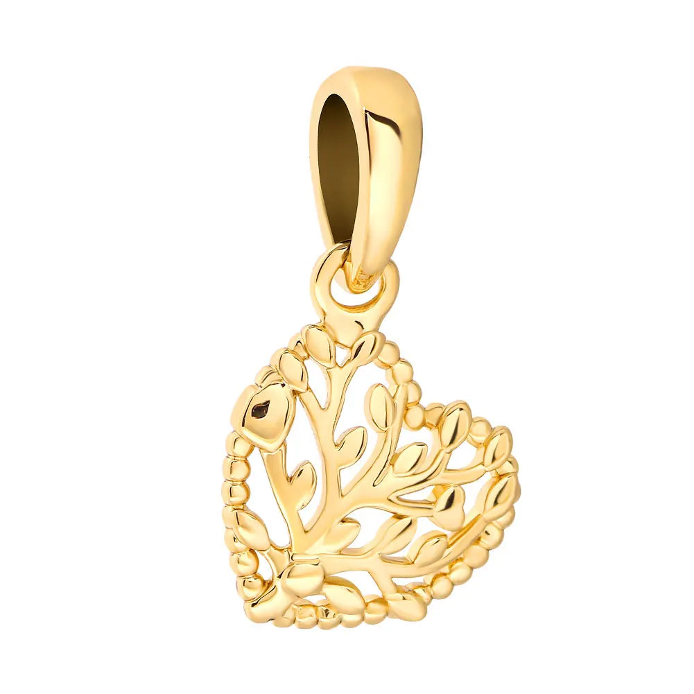 Gilded series 925 silver bracelet charm