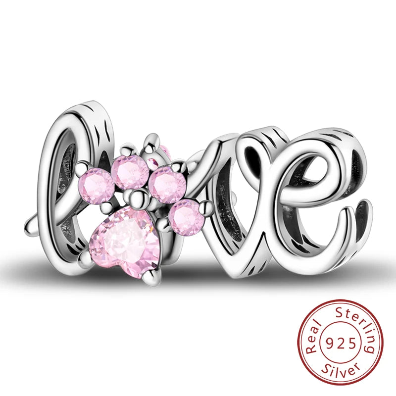 Charm for Bracelet flower and plant theme