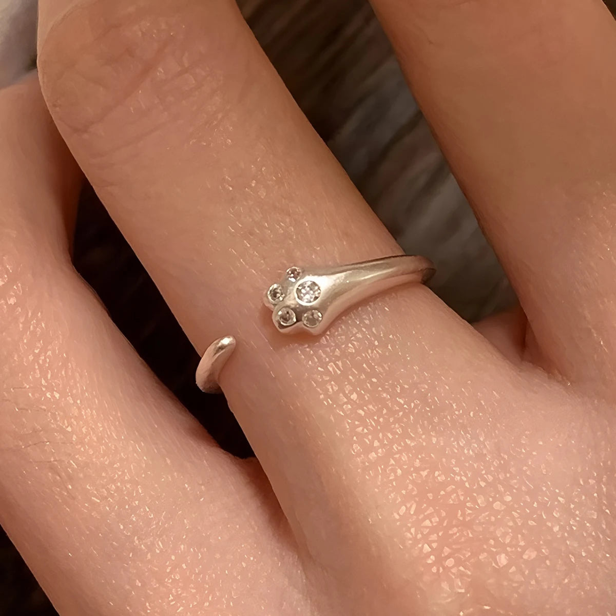 925 Sterling Silve Love Heart Ring