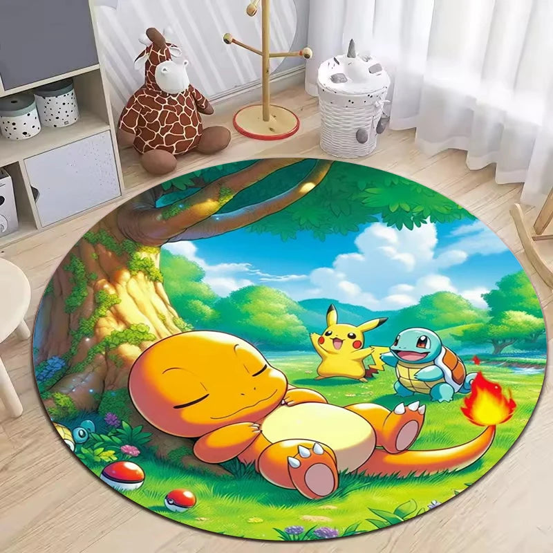 Pikachu Inspired Bedroom Nonslip Floor Mat