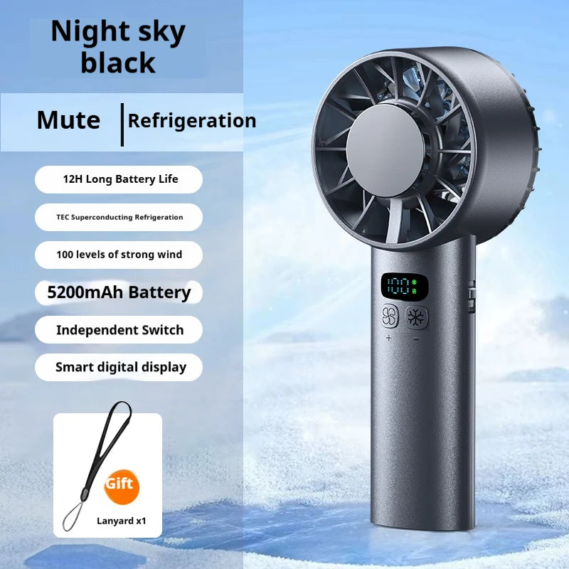 Ice compress high-speed cooling fan