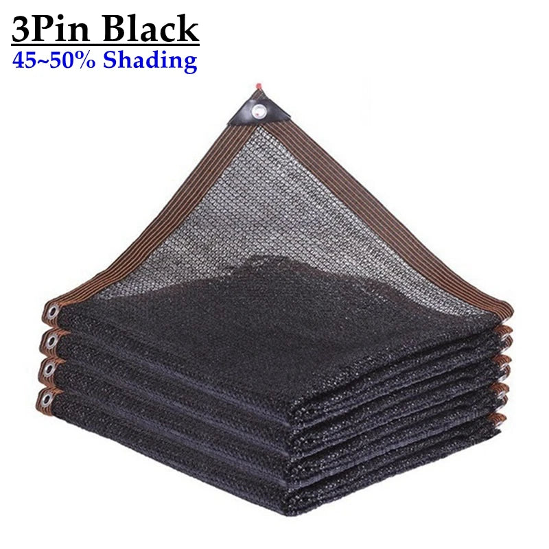 4 Colors 3Pin 50% Shading Garden Anti UV HDPE Sun Shade