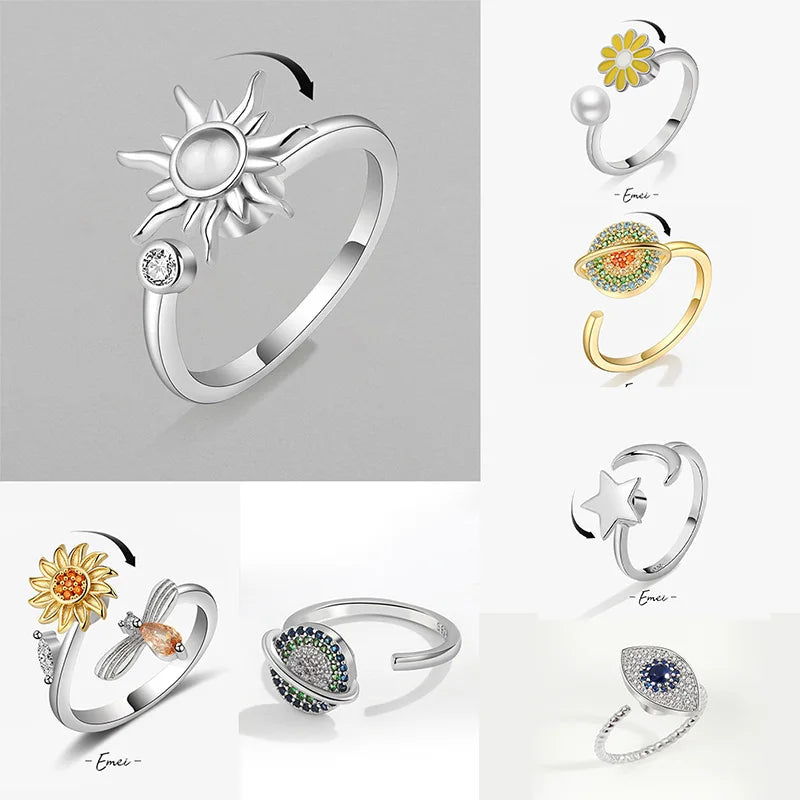 Anti Stress Anxiety Fidget Rings