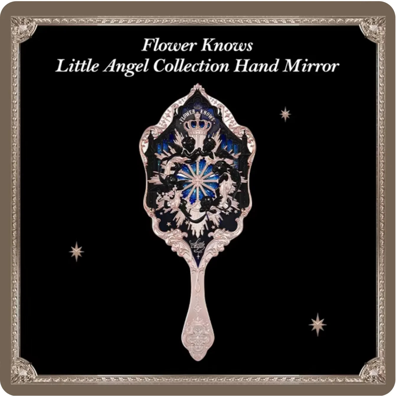 Flower Knows All Series Hand Held Mirror