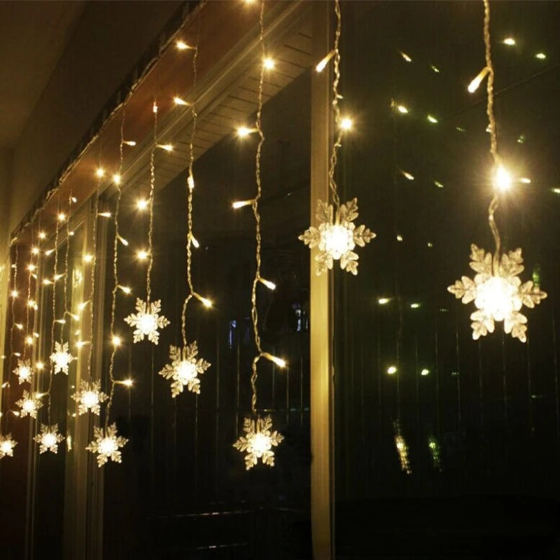 Christmas LED Snowflakes Garland