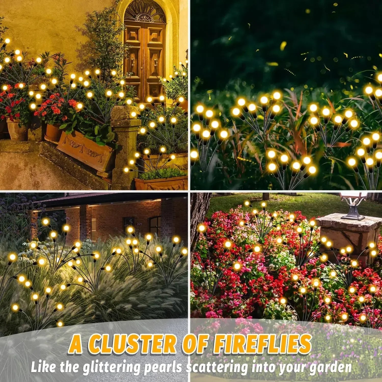 Outdoor LED Solar Firefly Lights