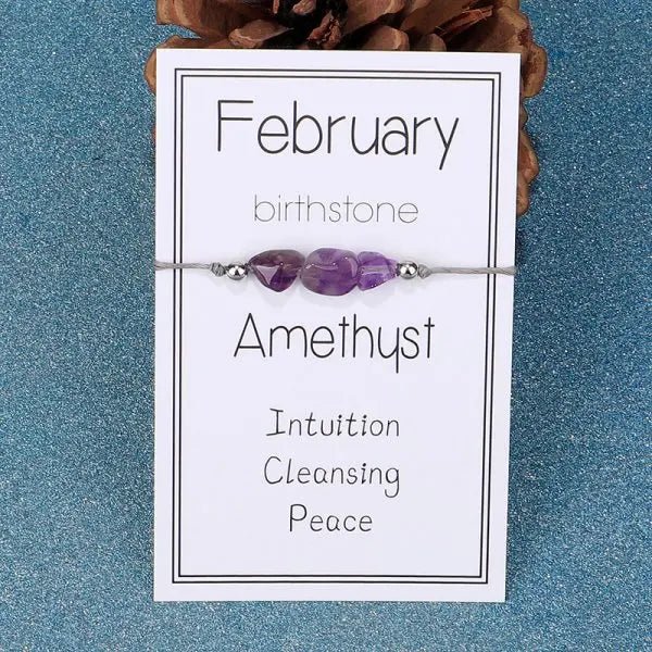 12 Constellation Natural Stone Beads Bracelet